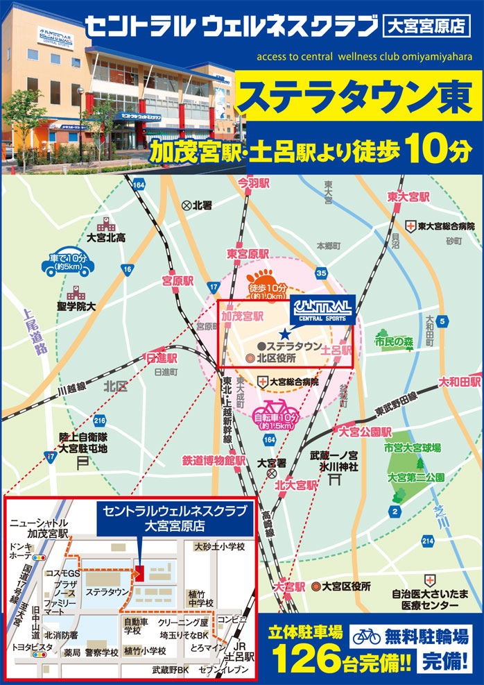セントラルウェルネスクラブ大宮宮原