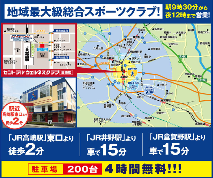 セントラルウェルネスクラブ高崎