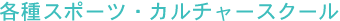 �e��X�|�[�c�E�J���`���[�X�N�[��