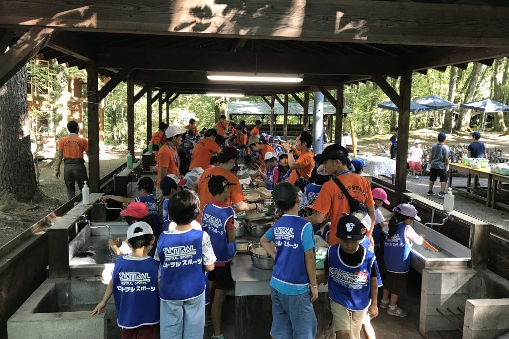 キャンプ定番の野外炊飯！