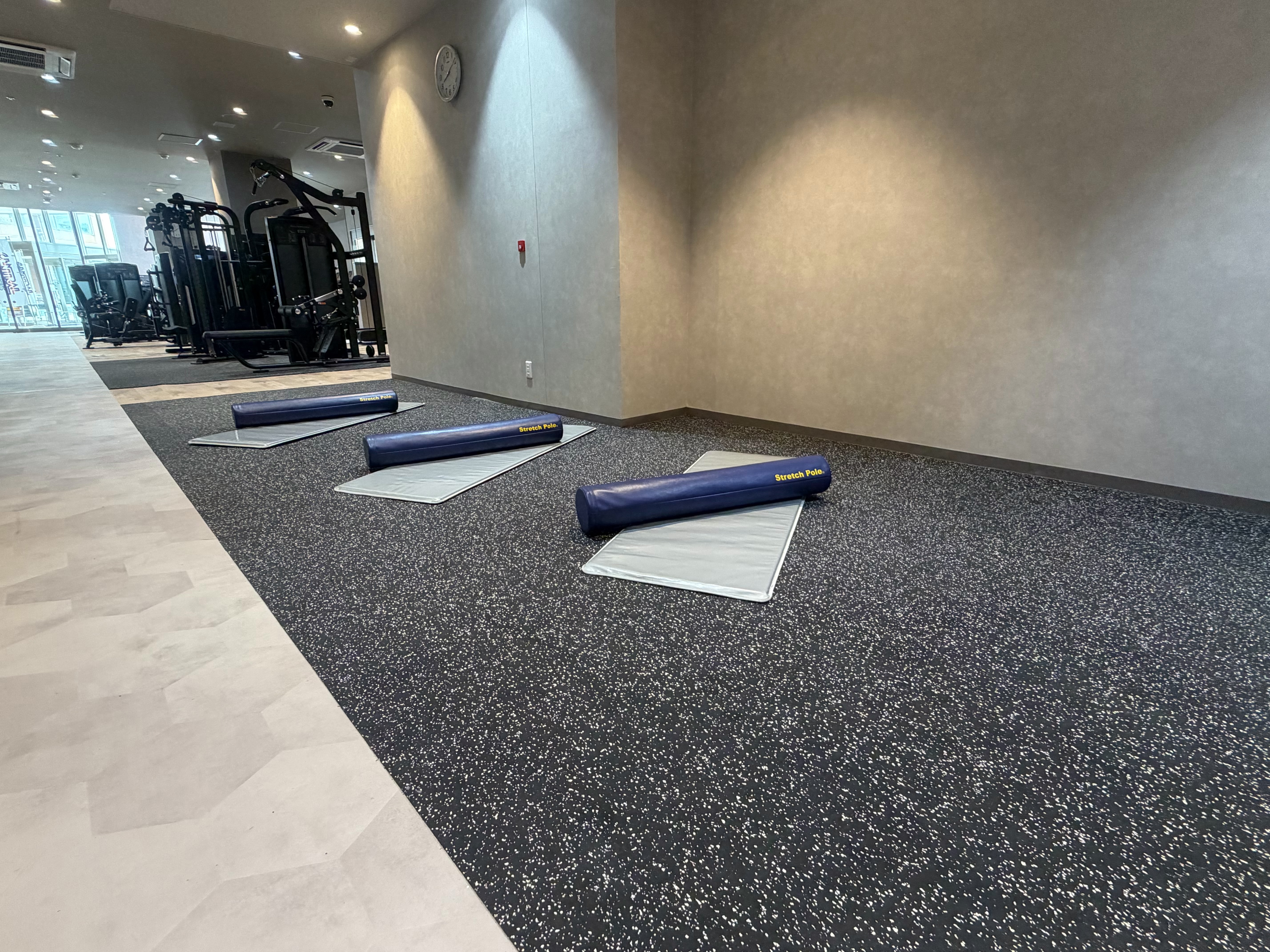 【GYM】ストレッチエリア
