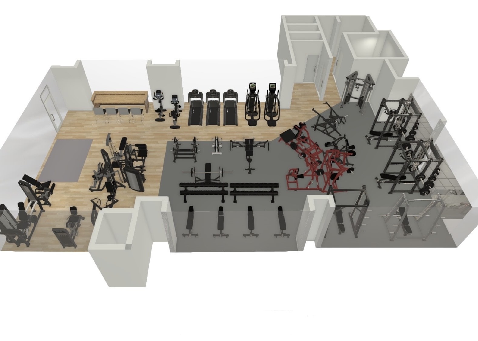 マシン配置イメージ