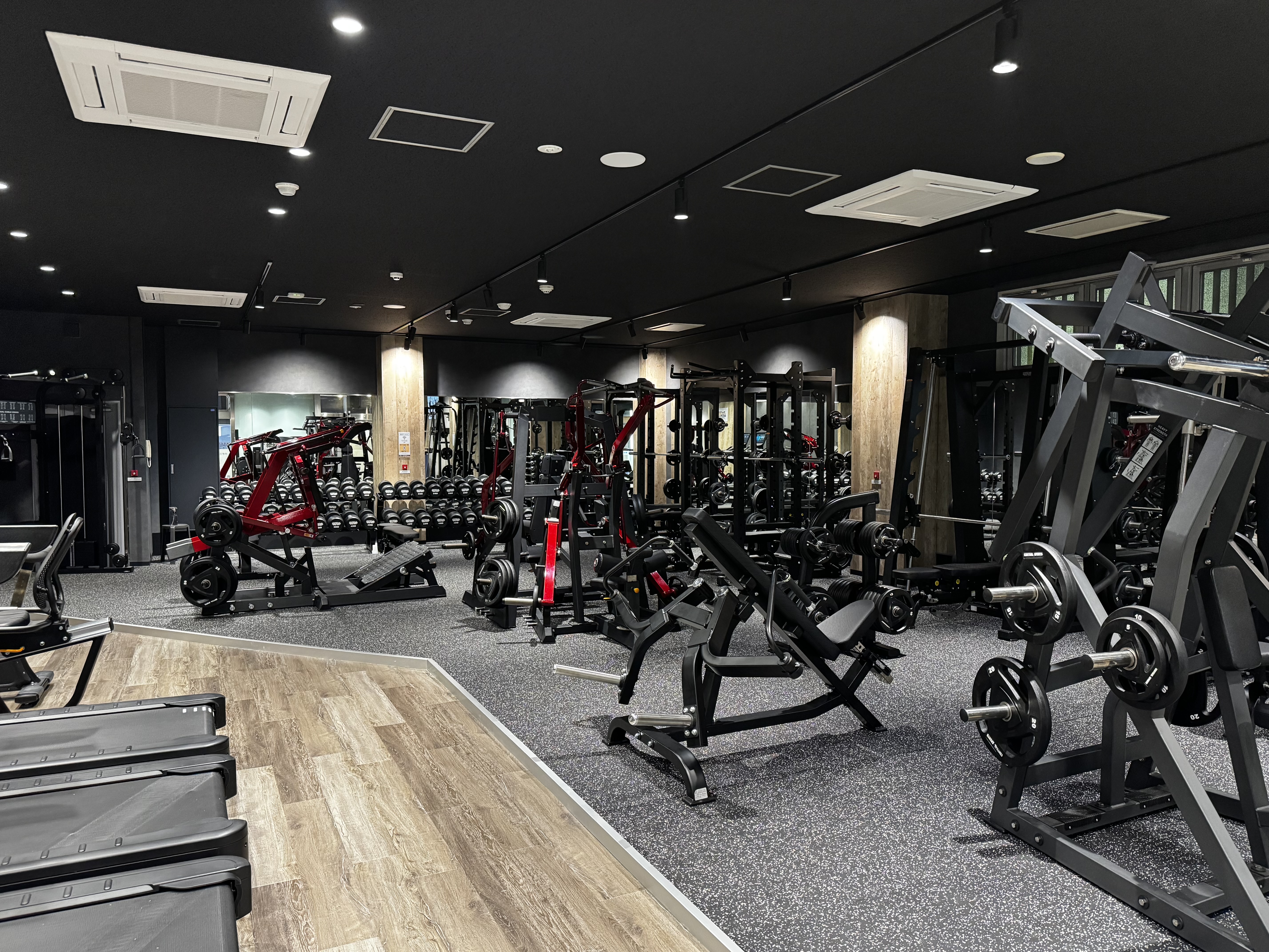 フリーウェイトゾーン全体