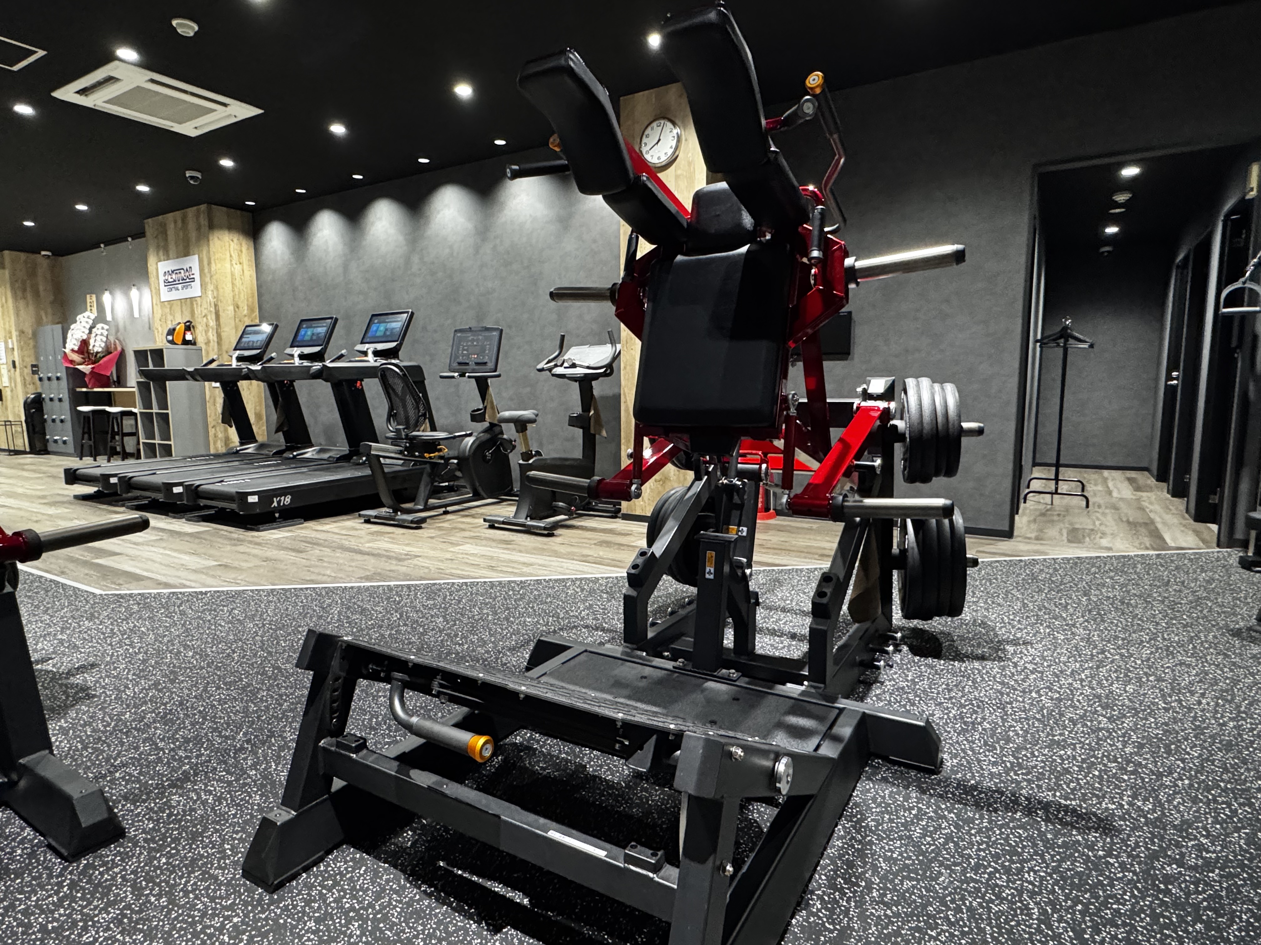 ハックスクワットマシン