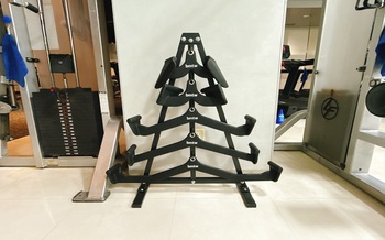 【マッスルグリップアタッチメント】握力への負担がない 手に力を込めるのに適した形状で握りやすくトレーニングに集中出来ます。