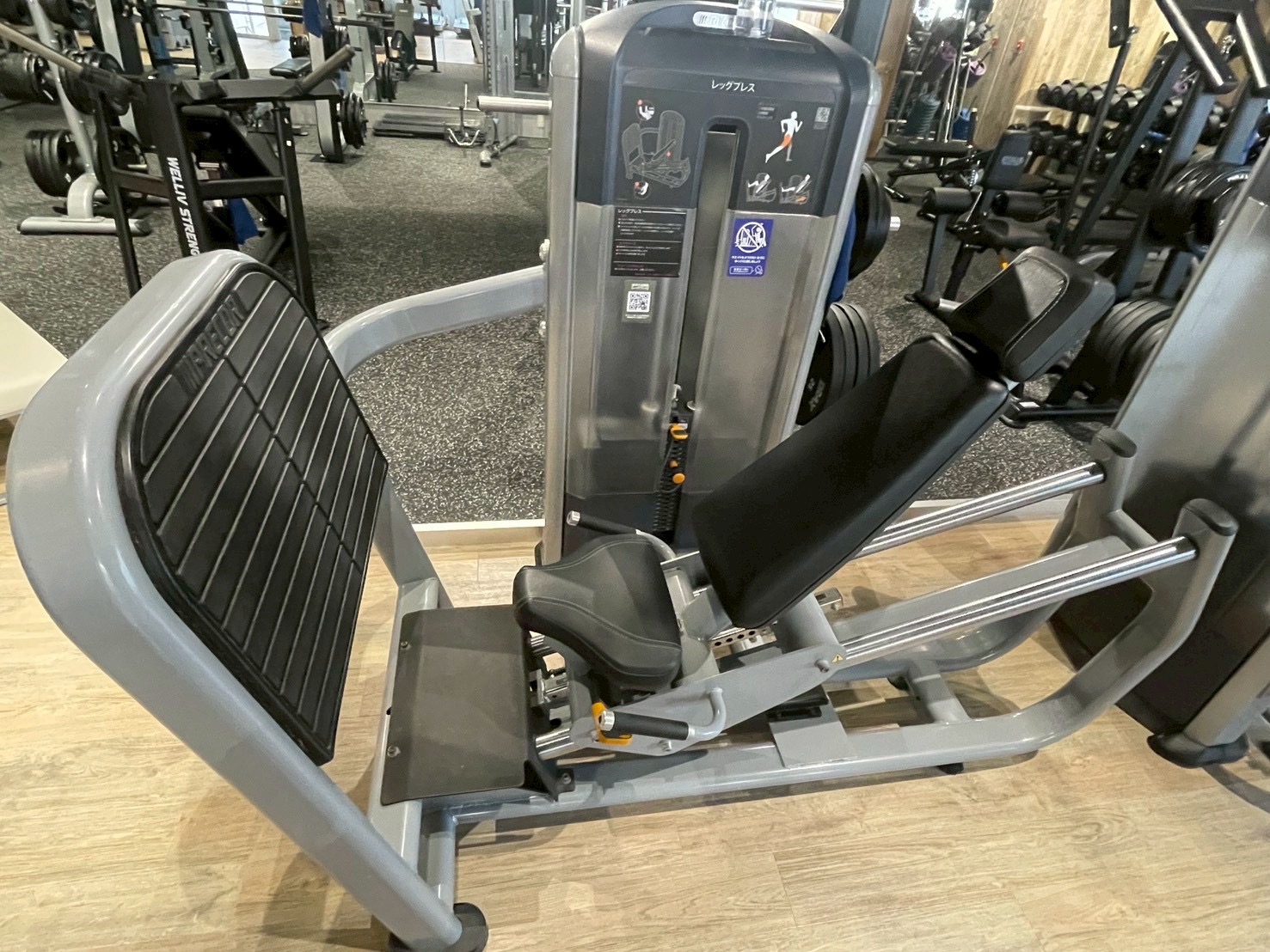 マシンジムエリア【マシン紹介】レッグプレス
