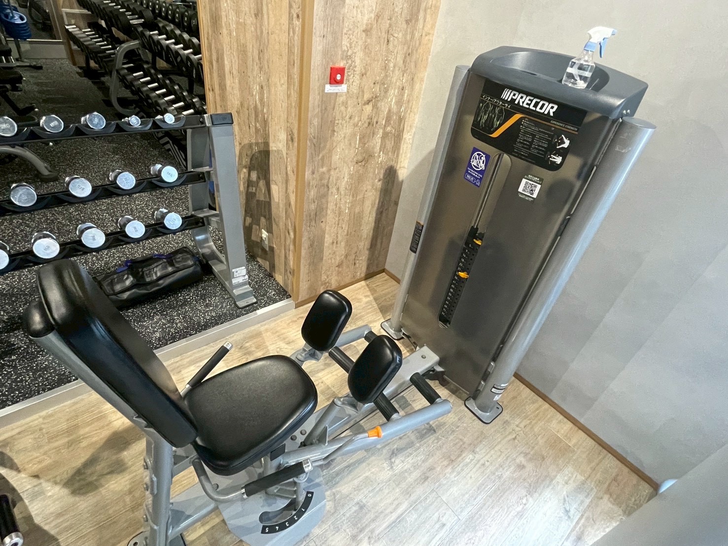 マシンジムエリア【マシン紹介】インナー／アウターサイ