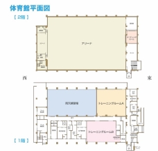 体育館平面図