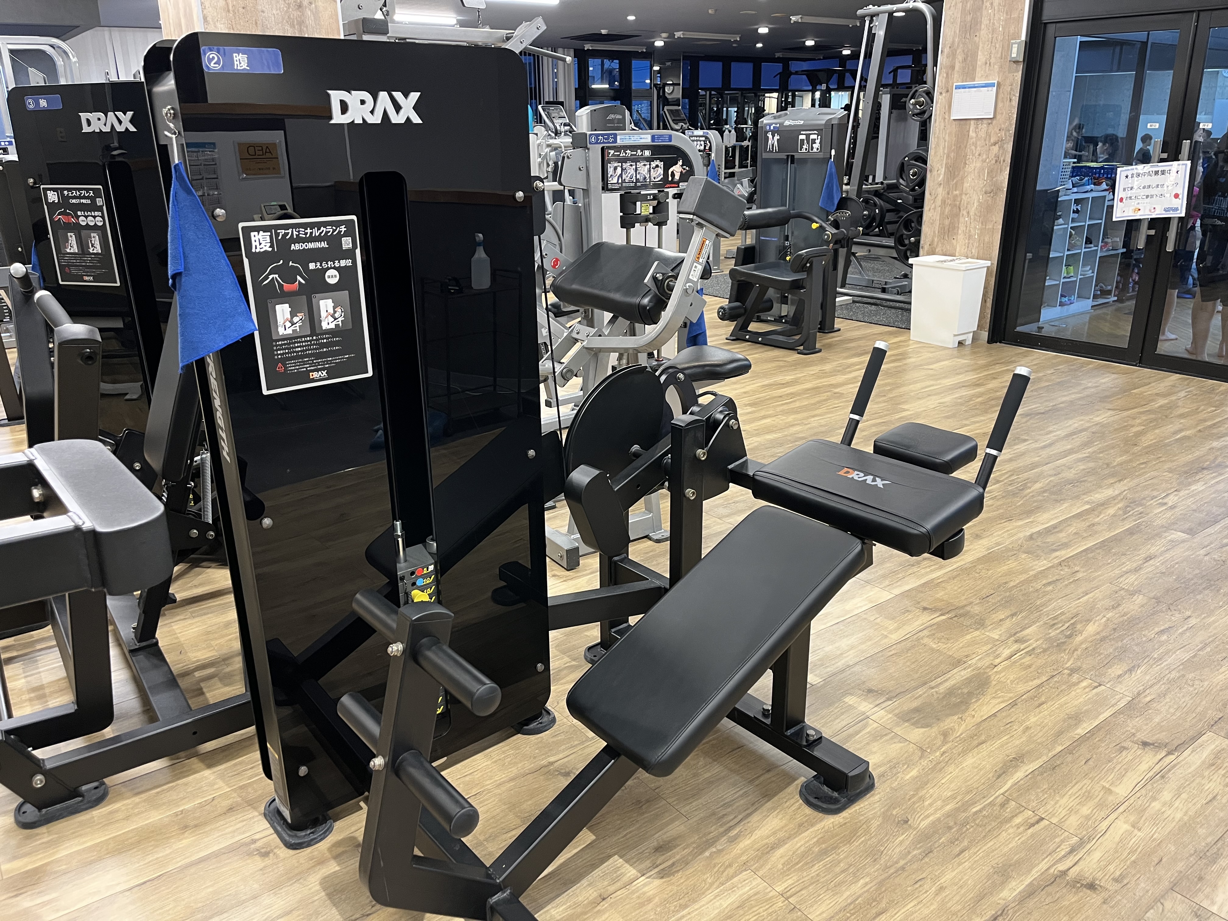 【マシンジム】圧巻のジム！2026年3月全面リニューアル！人気のマシンは2台ずつご用意。お待たせしません。