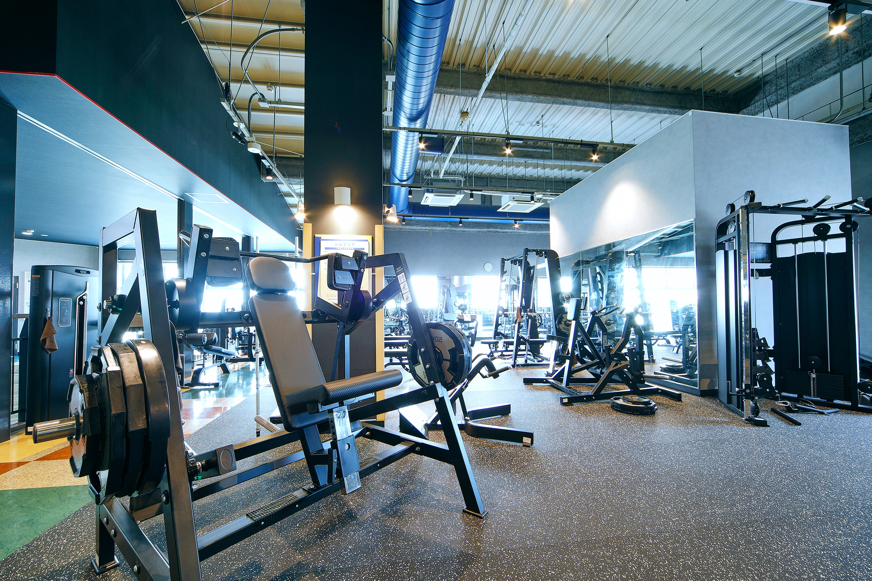 【2025年8月全面リニューアル】マシンジムエリア⑥