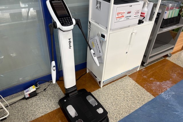 最新機種！体成分分析測定は無料で！