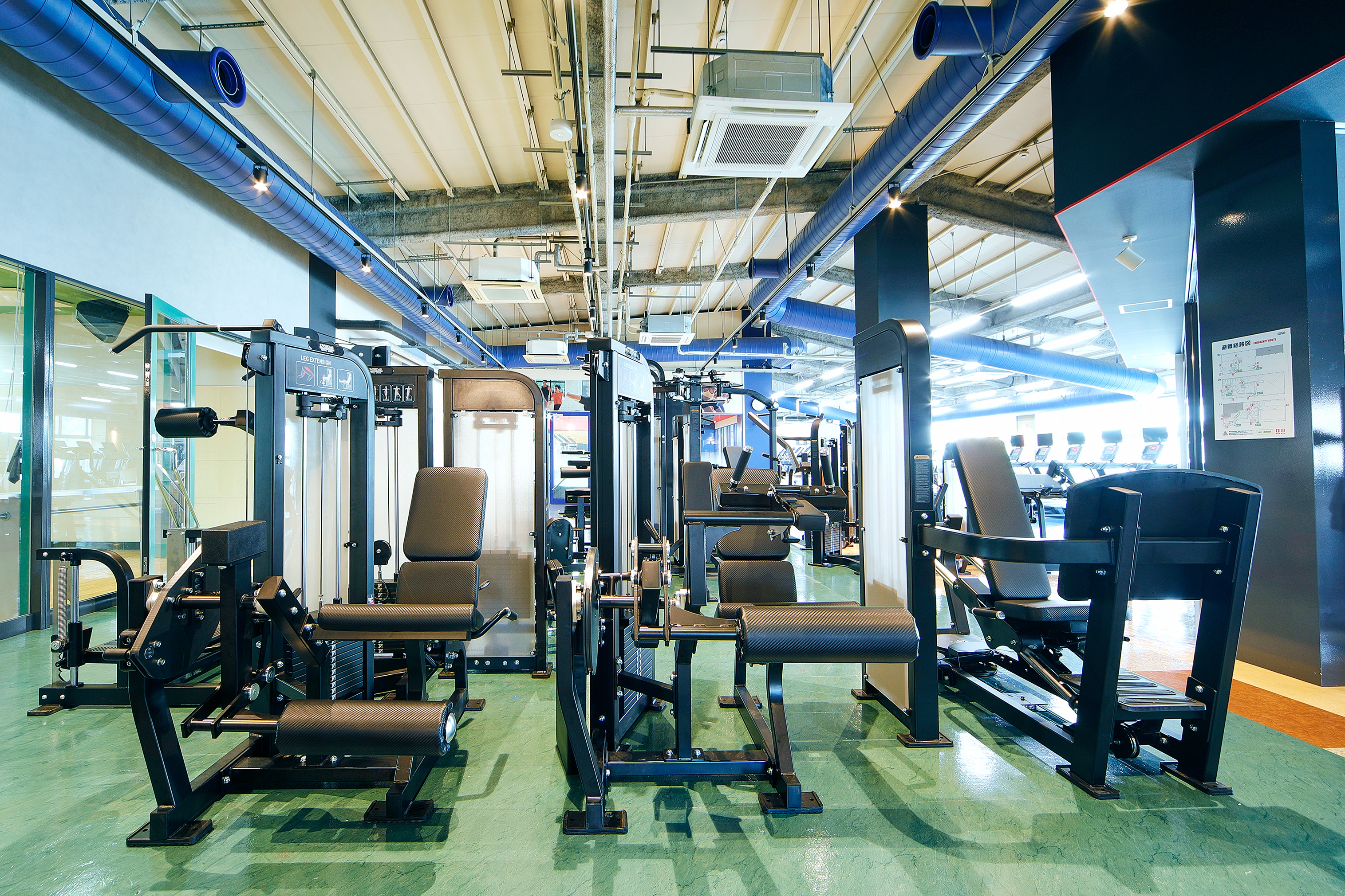 【2025年8月全面リニューアル】マシンジムエリア⑨