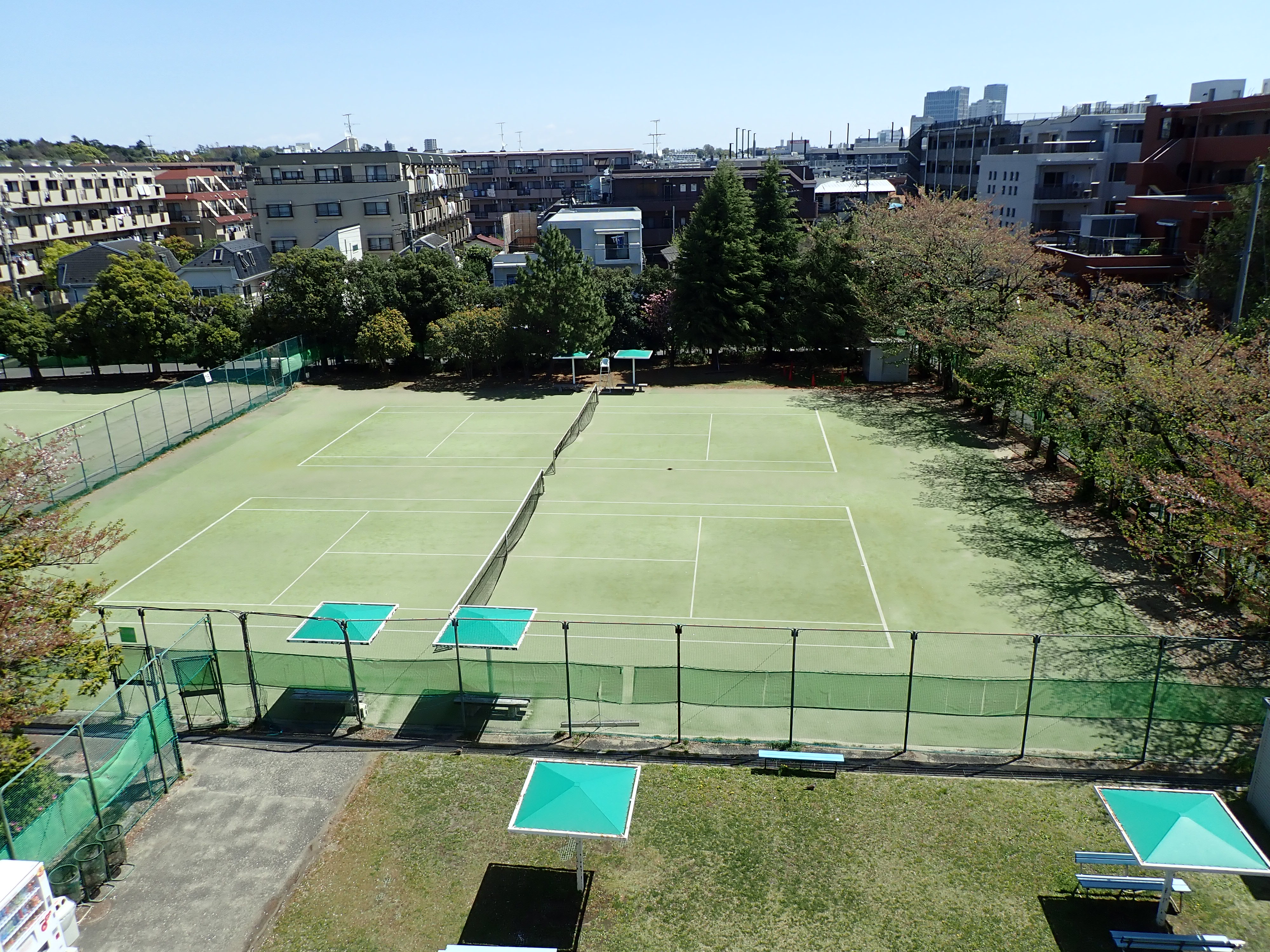 [School available/Rental available] 21 outdoor tennis courts