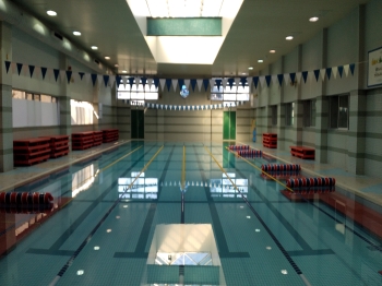 [For school] 25m pool (water depth 1.0m to 1.1m)