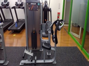 [Machine Gym] Abdominal (abdominal) / Back Extension (lower back)
