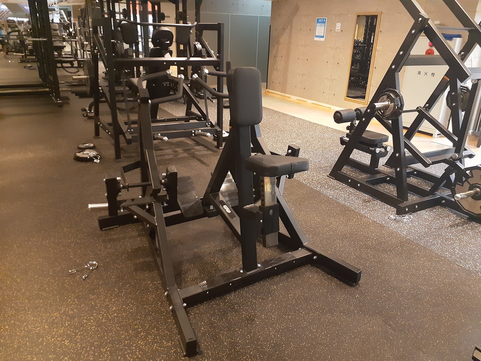 【圧巻のGYM】NEW！プレートロードマシン⑩