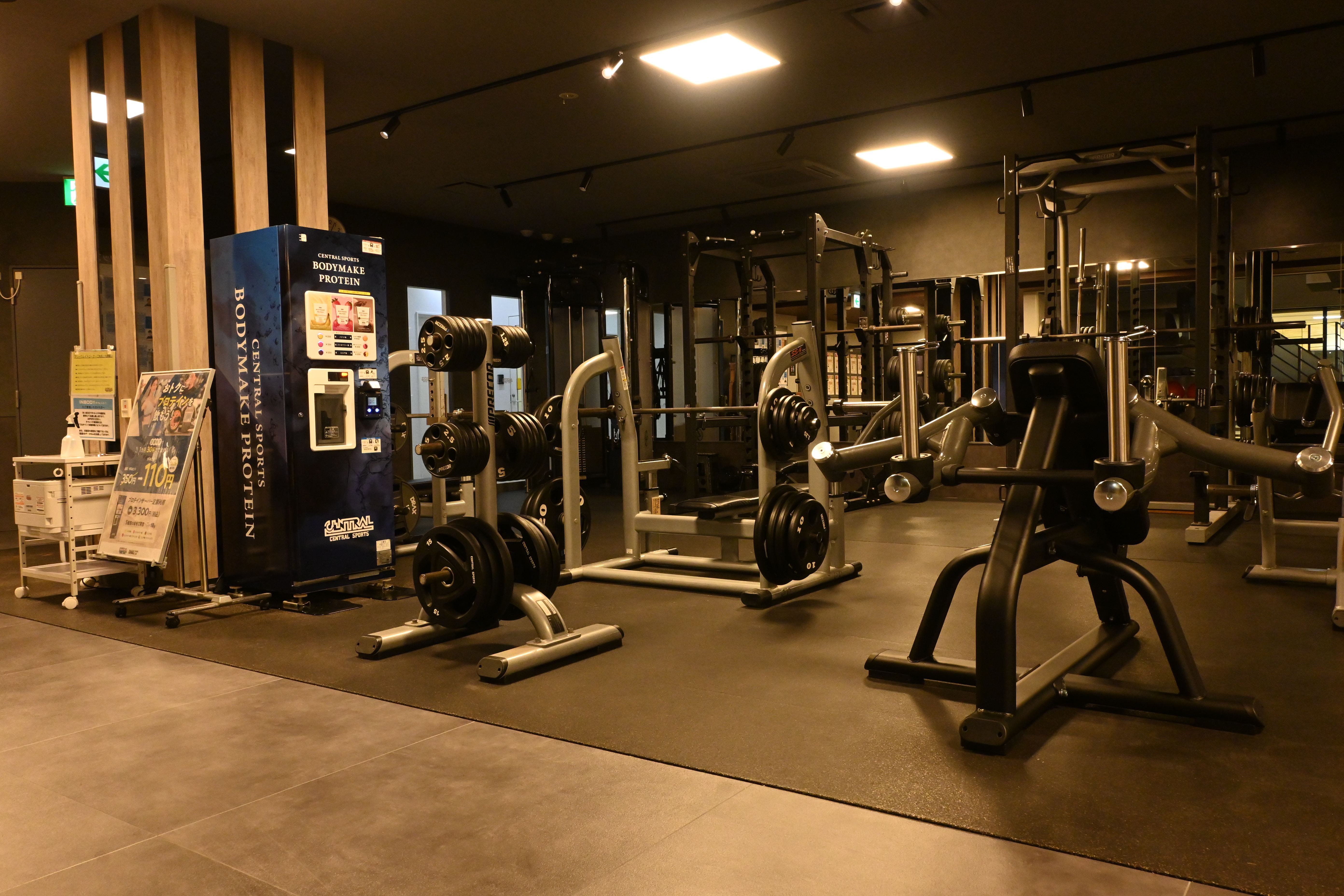 フリーウエイトエリア