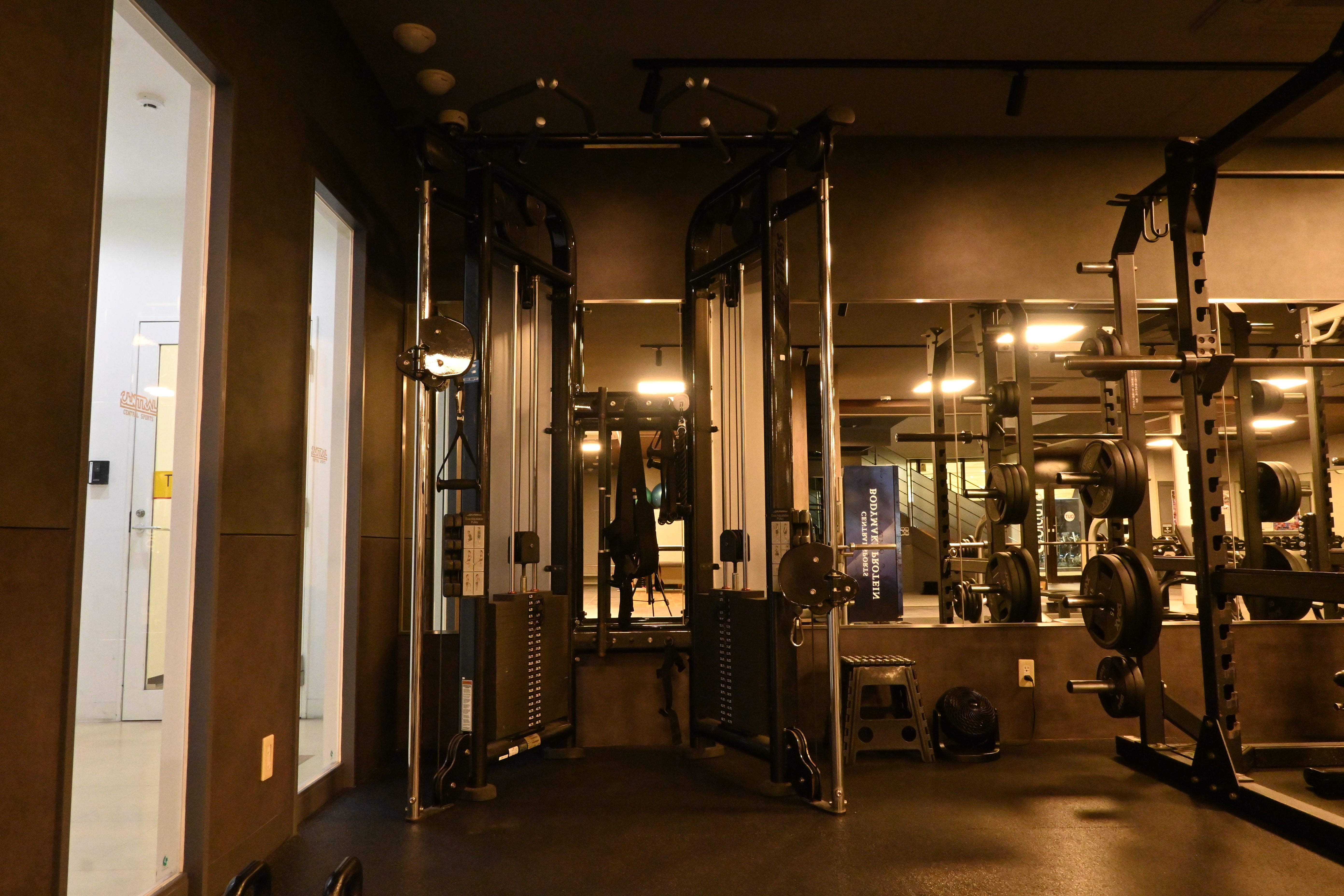 フリーウエイトエリア