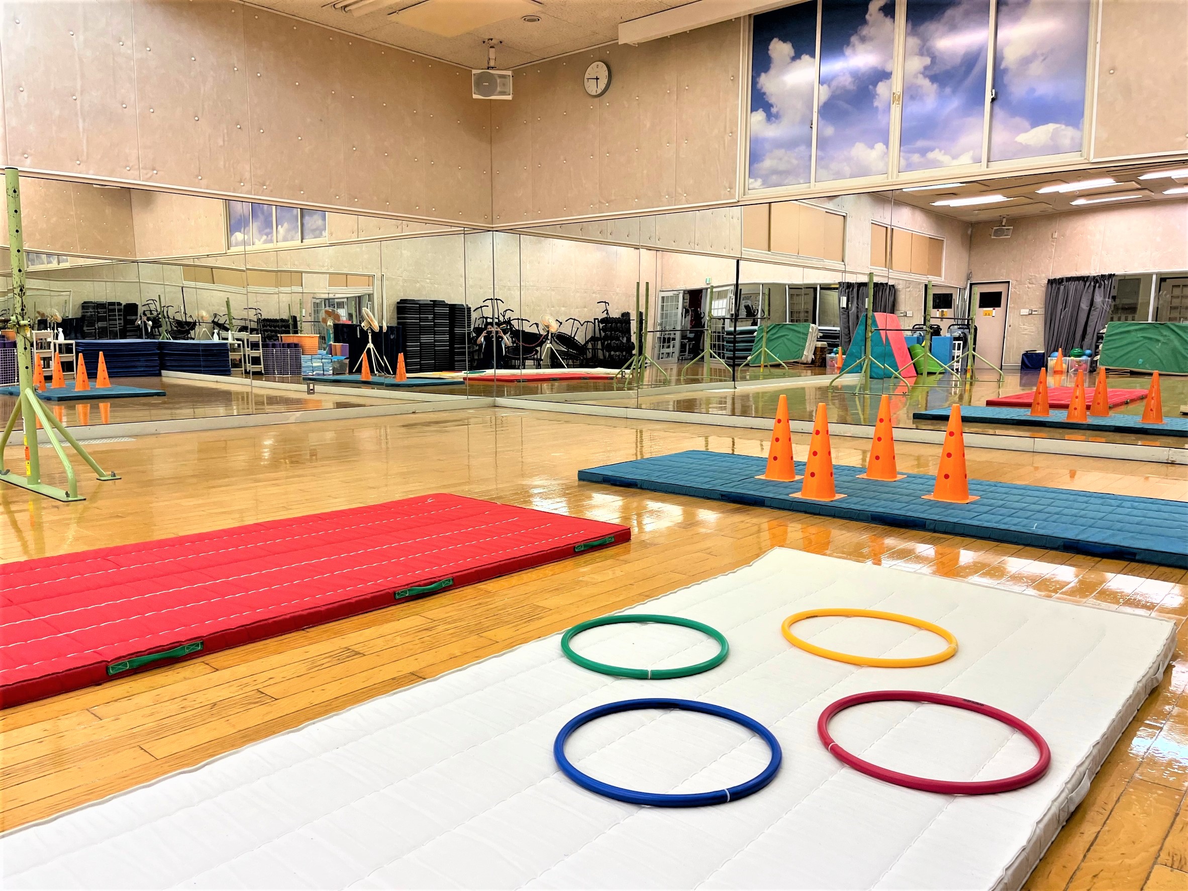 [Physical Education School Mat Exercise]